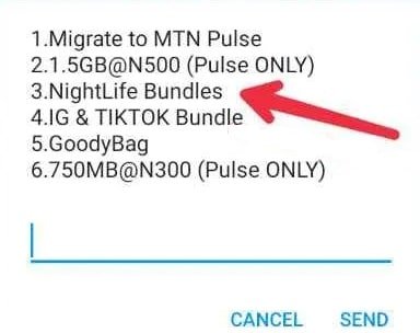 How to get 2GB for N200 MTN Pulse Nighlife plans