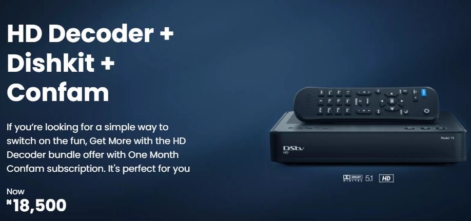 DStv Decoder Price in Nigeria (HD & Explora Decoder)