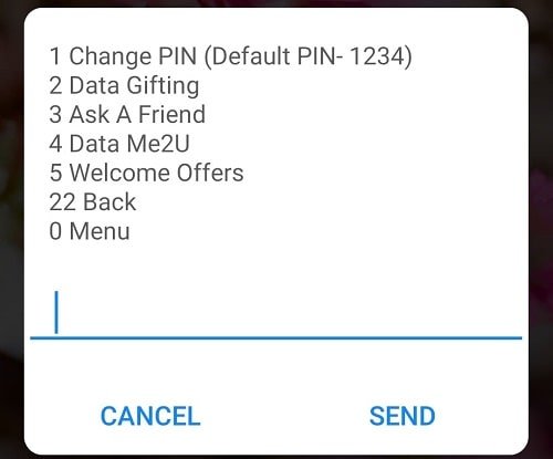 Share Data on Airtel