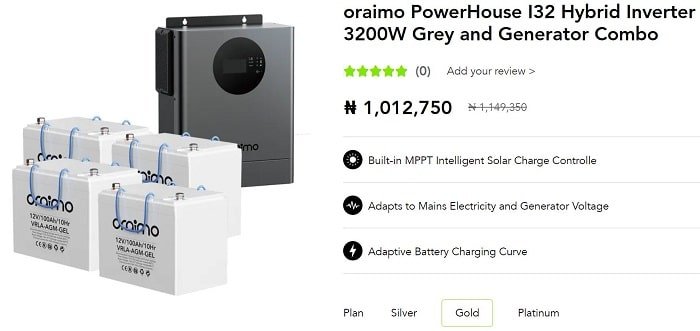 Oraimo PowerHouse I32 Hybrid Inverter