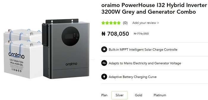 Introducing Oraimo PowerHouse I32 Hybrid Inverter & Generator Combo