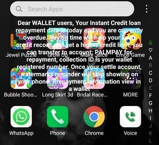 How to remove Palmpay Ok Card warning on your phone