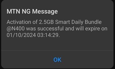 Smart data plan code